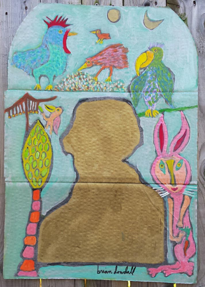 Tableau VII from dual exhibition Tableau and Auspicious by Brian Dowdall.