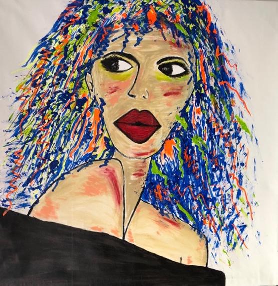 “INTIMACIES” paintings by Monica Schenini